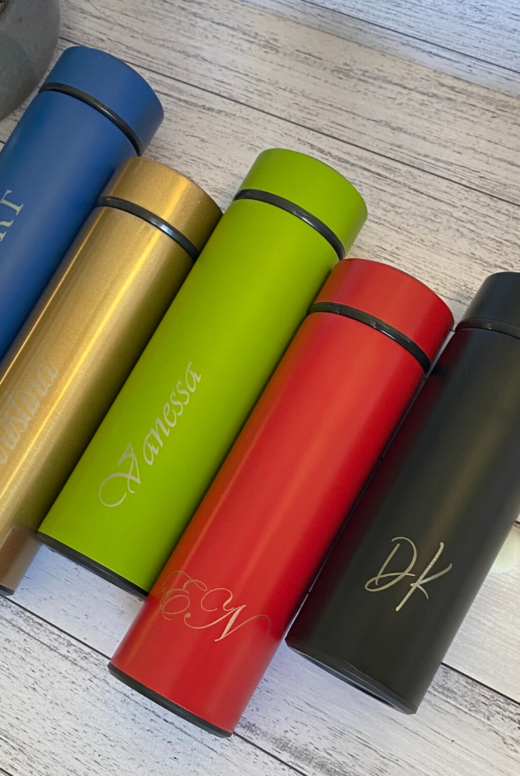 Personalised Insulated Bottles with Tea Infuser