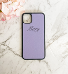 Personalised personal Luxe Leather Phone Case