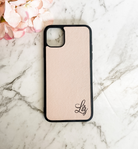 Personalised personal Luxe Leather Phone Case