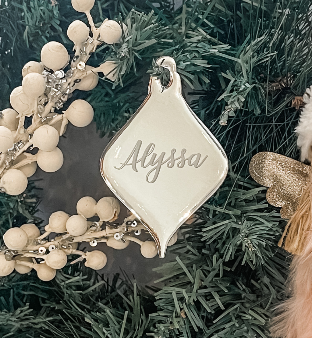 Personalised Pendant Christmas Ornament