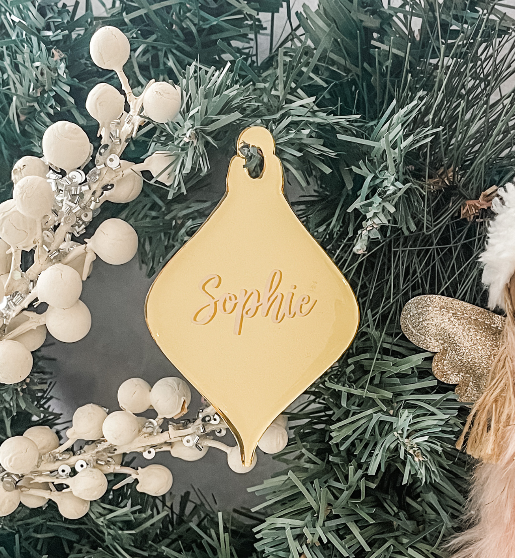 Personalised Pendant Christmas Ornament