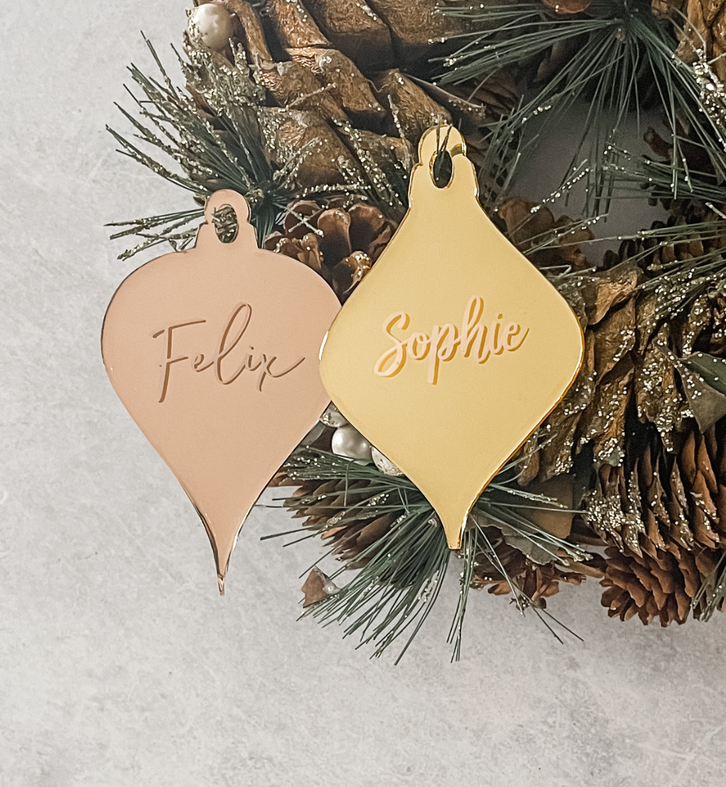 Personalised Pendant Christmas Ornament