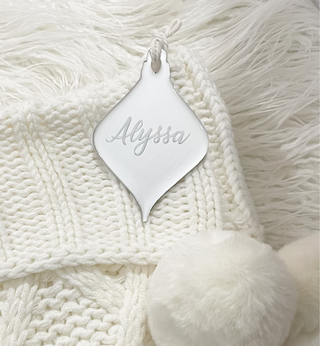 Personalised Pendant Christmas Ornament