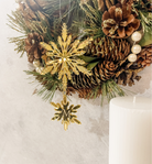 Personalised Snowflake Drops Ornament