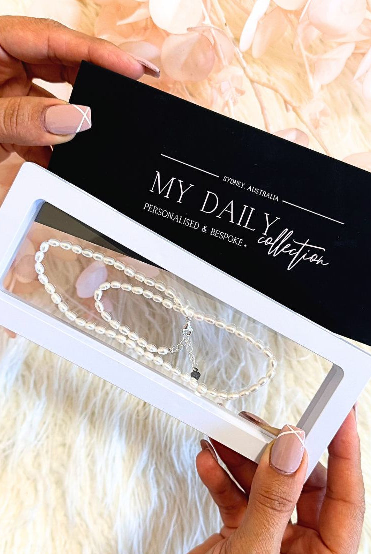 Luminous Pearl Necklace