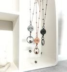 Beaded Personalised Retractable Badge Lanyard