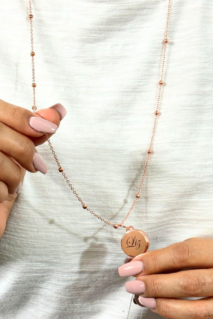 Beaded Personalised Retractable Badge Lanyard