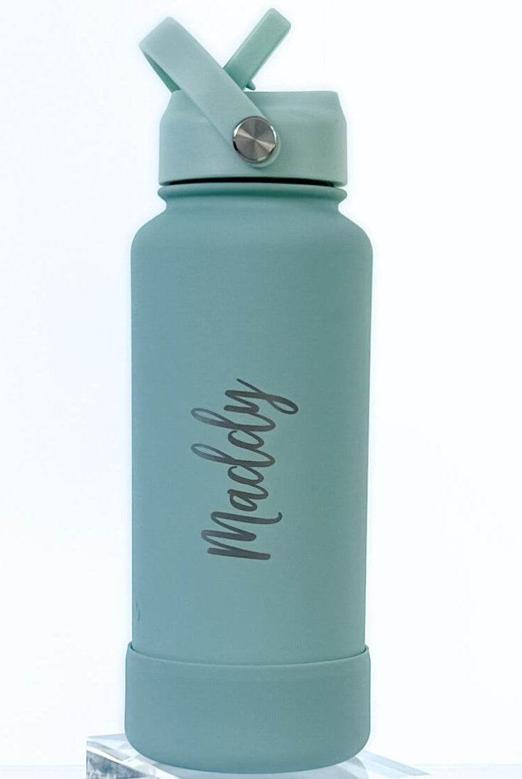 1-Litre Sip Lid Personalised Insulated Bottle with Rubber Base