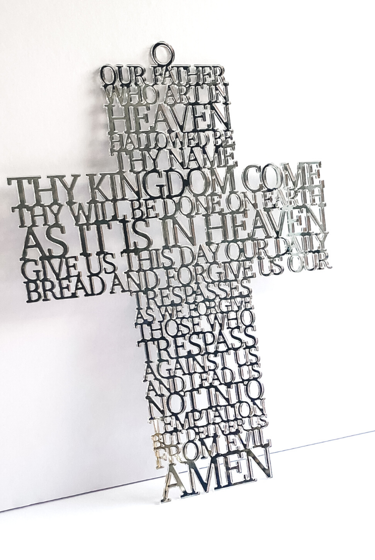 Ready to Hang Prayer Cross