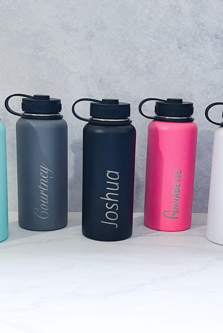 Personalised Insulated Water Bottle - 1Litre