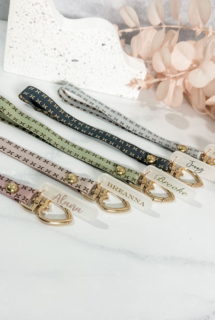 Chic Heart Perosnalised Wristlet