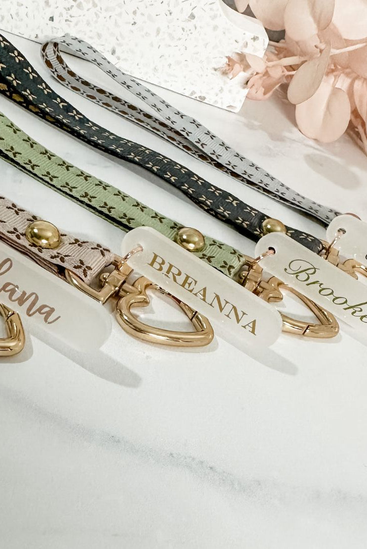 Chic Heart Perosnalised Wristlet