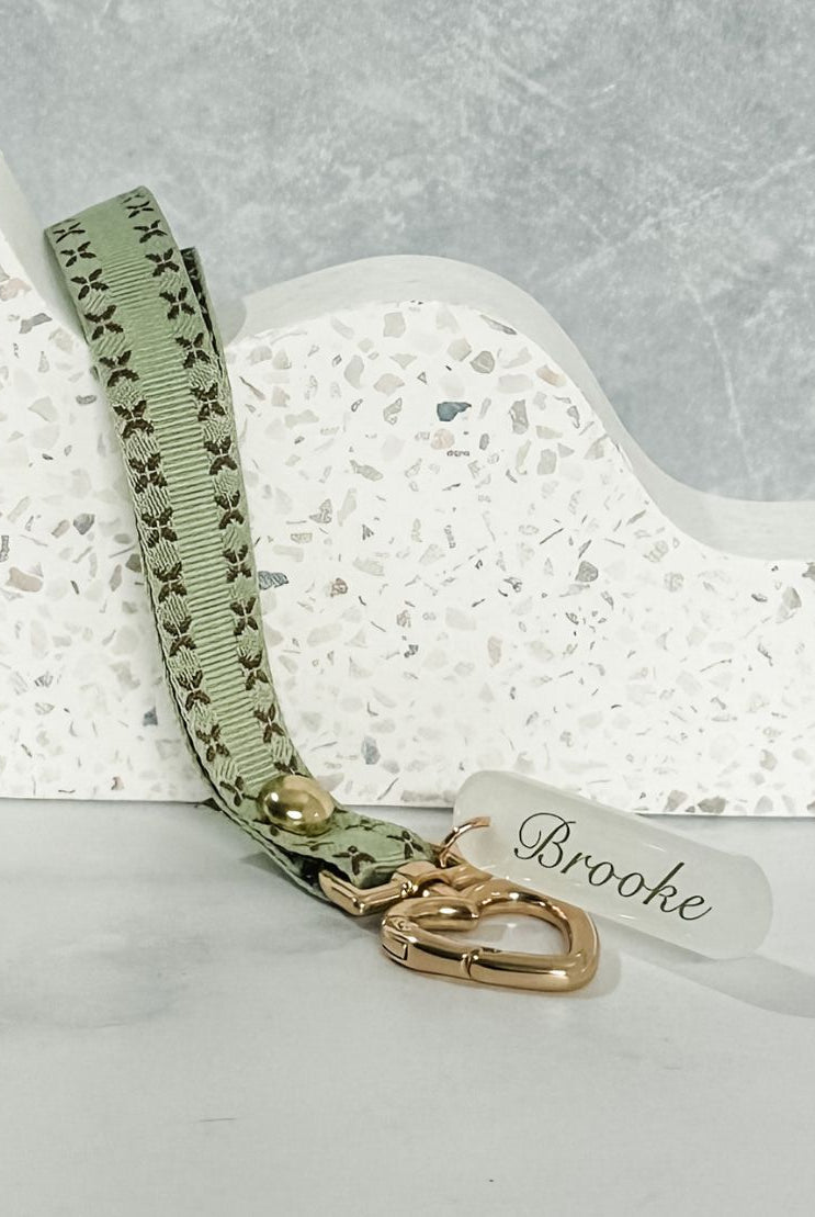 Chic Heart Perosnalised Wristlet