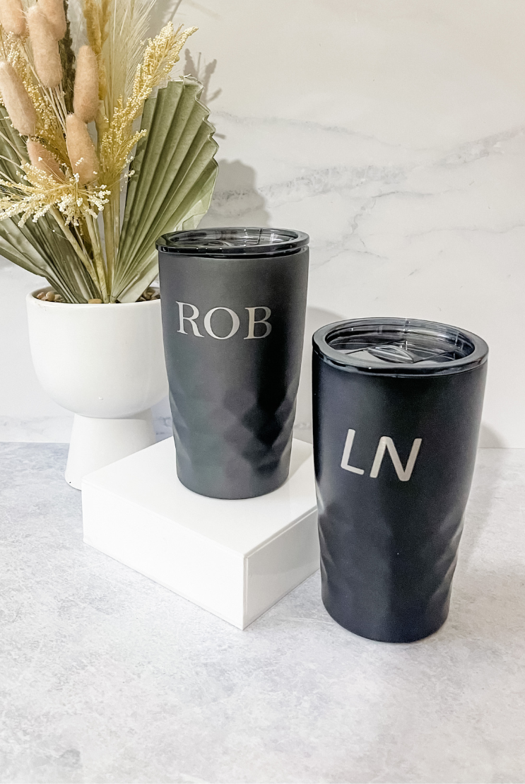 Vacuum Insulated Personalised Coffee Tumblers