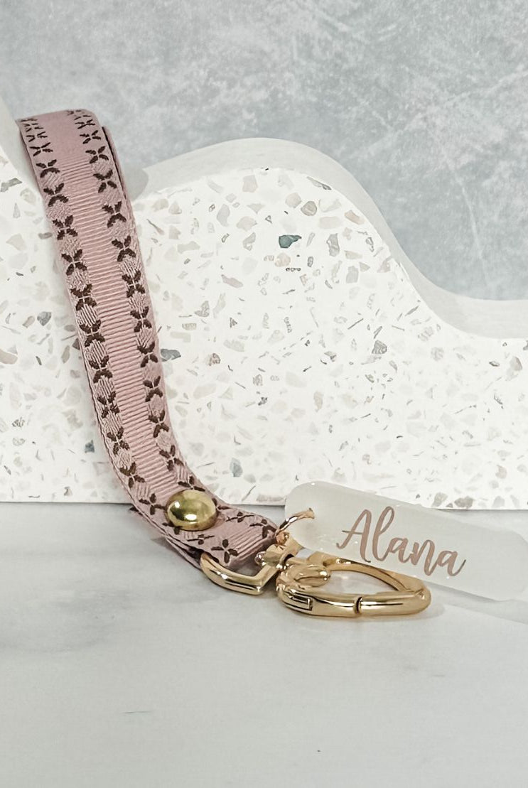 Chic Heart Perosnalised Wristlet