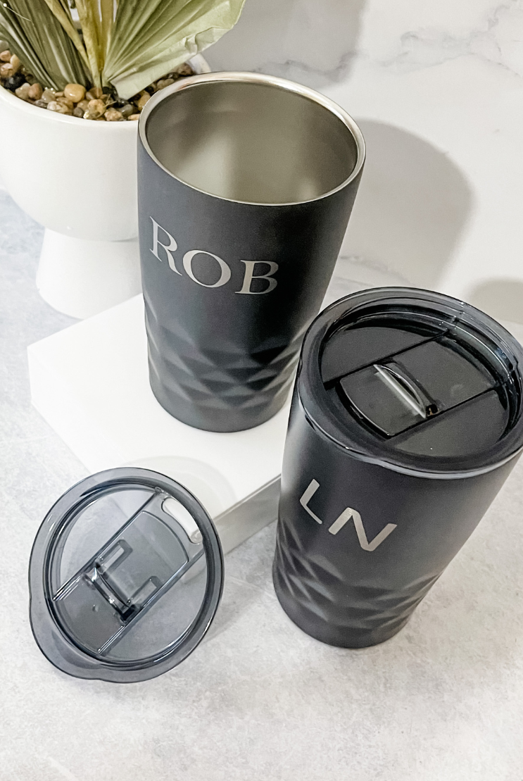 Vacuum Insulated Personalised Coffee Tumblers