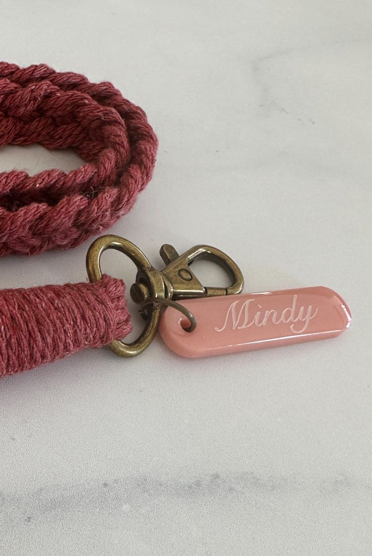 Personalised Macrame Lanyards