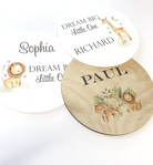 PERSONALISED DREAM BIG NAME PLAQUES