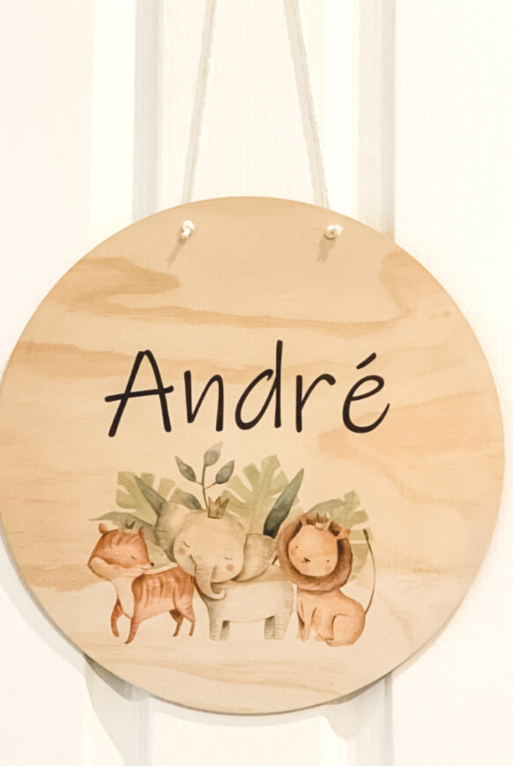 PERSONALISED DREAM BIG NAME PLAQUES