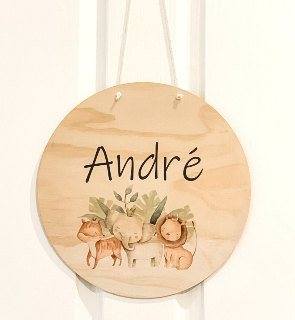 PERSONALISED DREAM BIG NAME PLAQUES