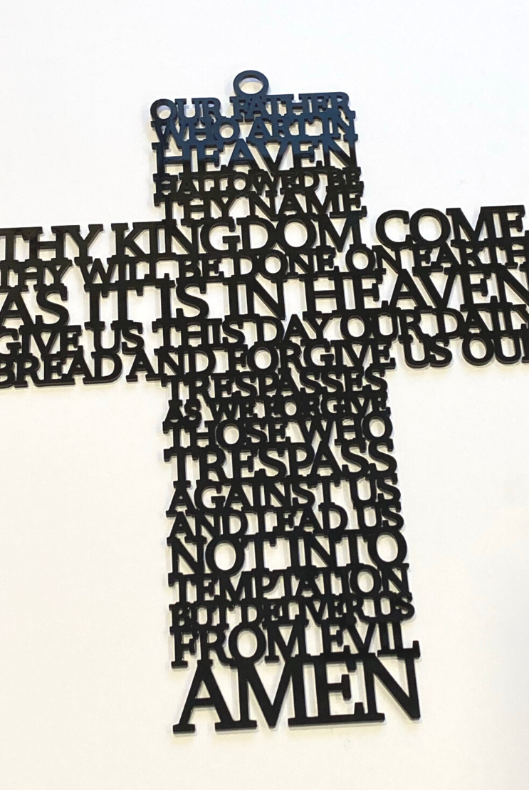 Ready to Hang Prayer Cross