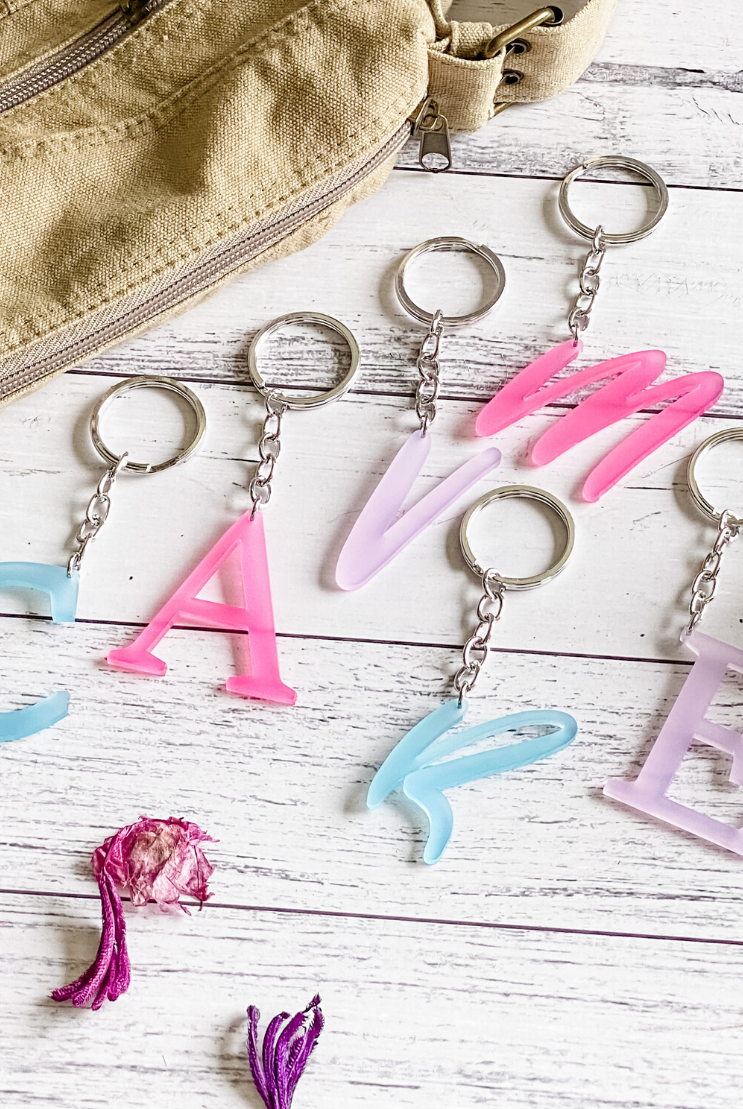 Perosonalised My-Initial Keyring