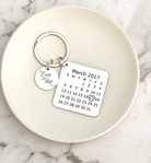 Moment-in-Time Personalised keyring keychain