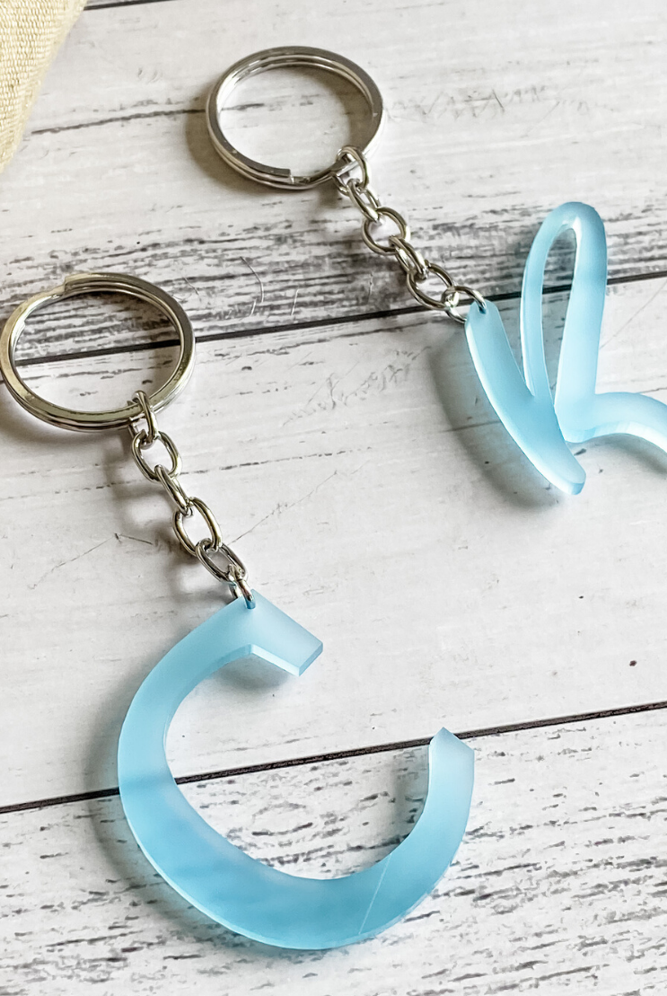 Perosonalised My-Initial Keyring