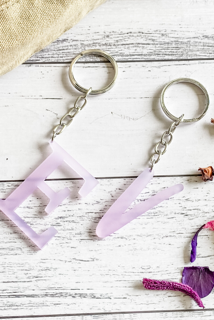 Perosonalised My-Initial Keyring