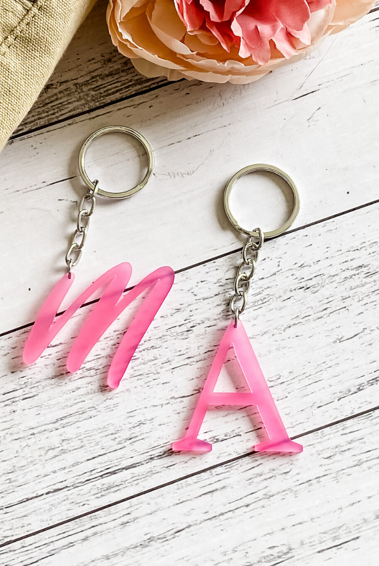 Perosonalised My-Initial Keyring