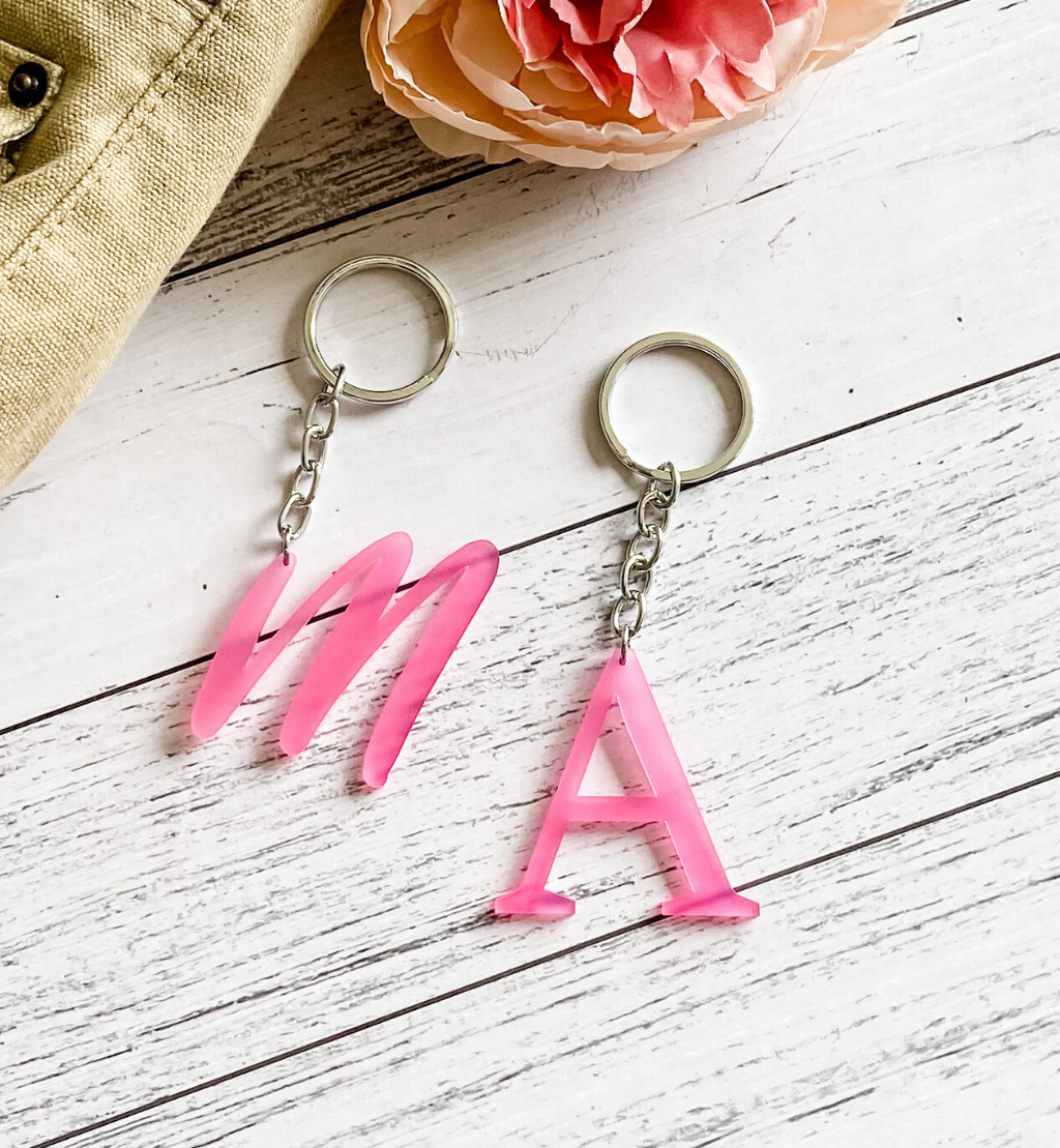 Perosonalised My-Initial Keyring