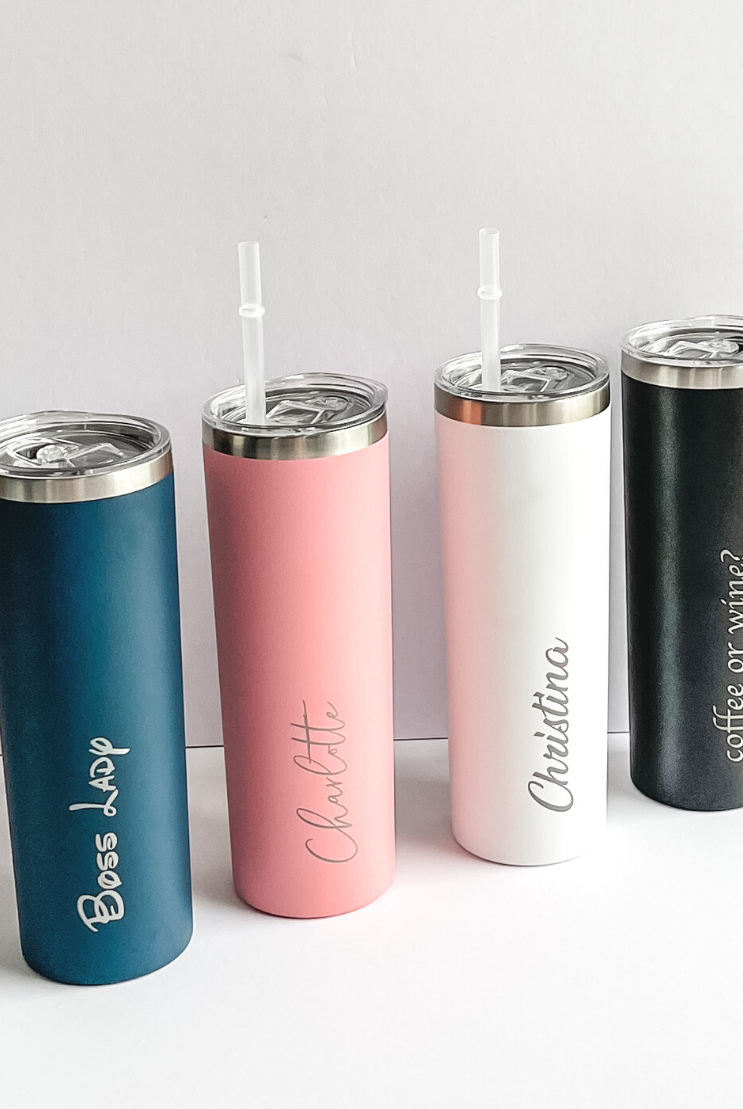 MDC Personalised Skinny 600ml Tumblers