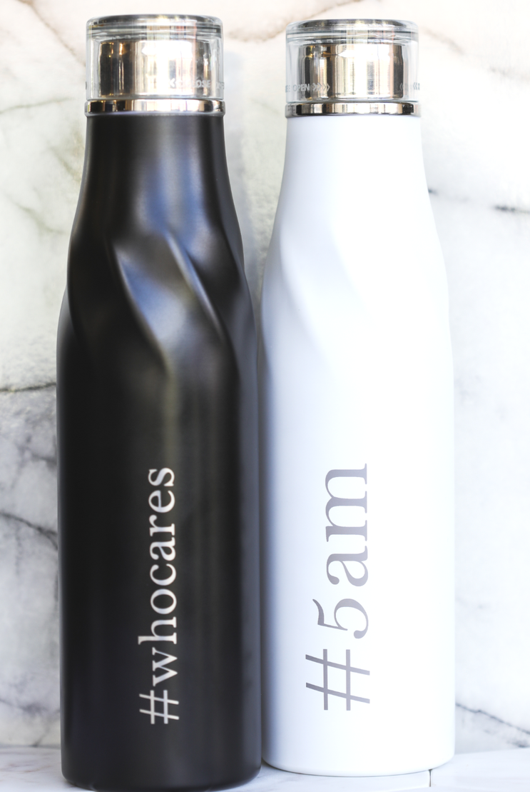 Personalised water bottle