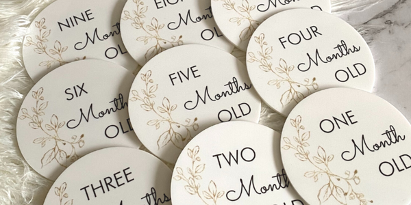 Personalised Milestone and annoucement signs