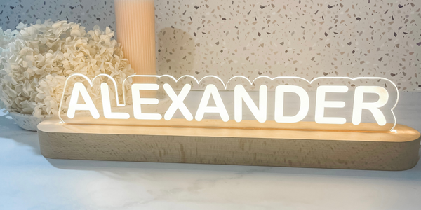 Personalised LED Night Light