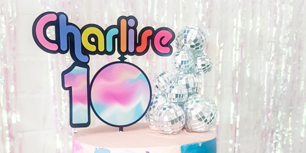 Personalised Cake topper events