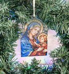 Stained Glass-Inspired Arch Christmas Ornament