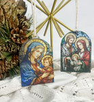 Stained Glass-Inspired Arch Christmas Ornament