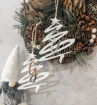 Personalised Christmas Tree Initial Ornaments