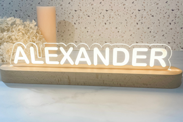 Perosnalsied LED night light gift