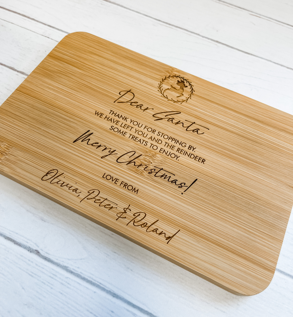 Personalised Santa Board