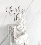 3D Layered Personalised Cake Topper