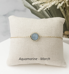Birthstone Gem Bracelet