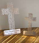Personalised Freestanding Prayer Cross