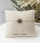 Birthstone Gem Bracelet