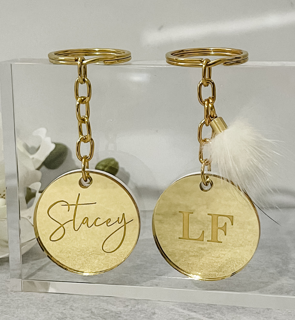 MirrorMe Mellow Personalised Keyring