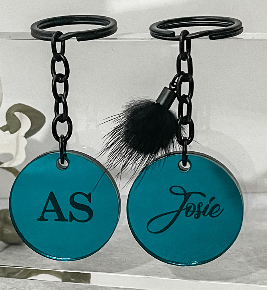 MirrorMe Mellow Personalised Keyring