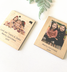 Printed Bamboo Photo Magnet