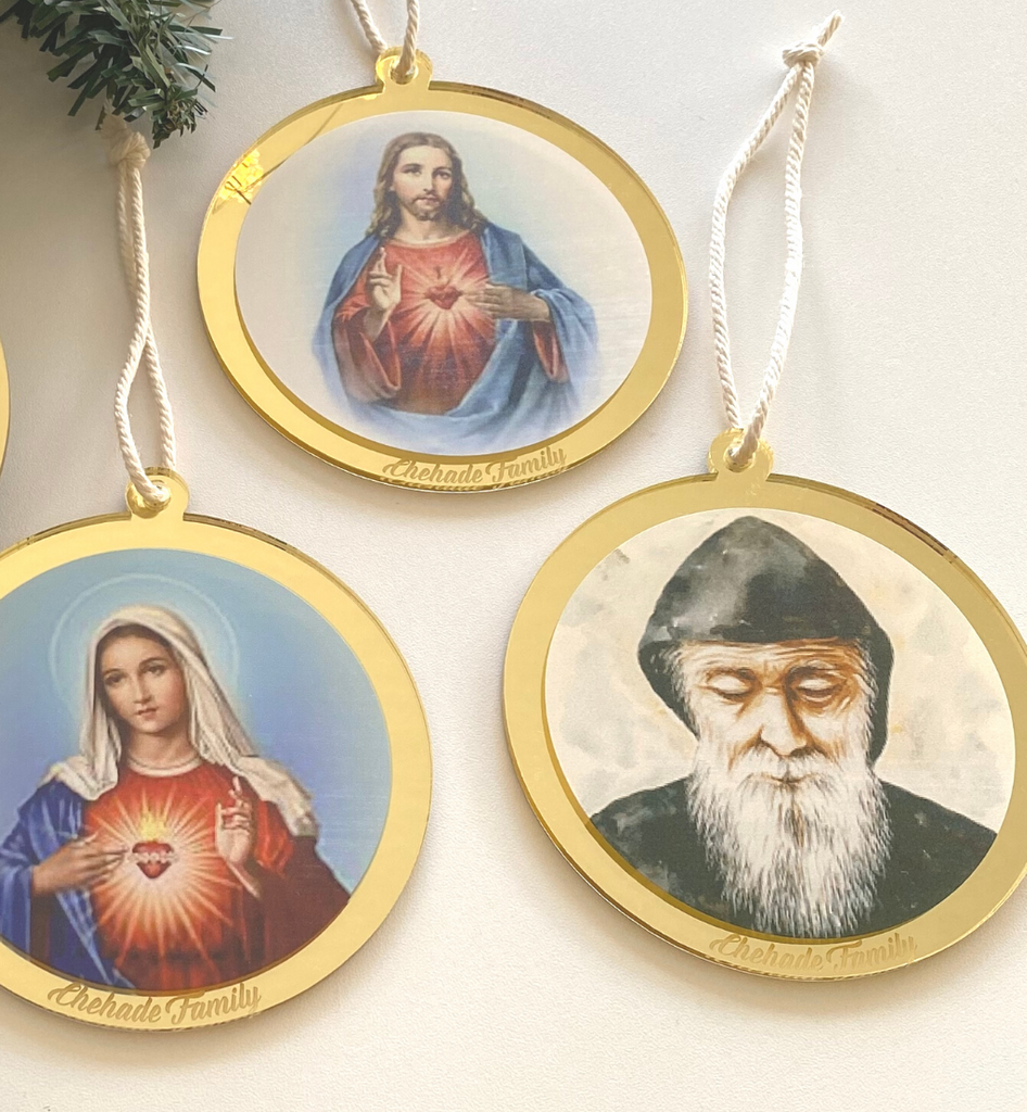 Religious Photo Ornaments