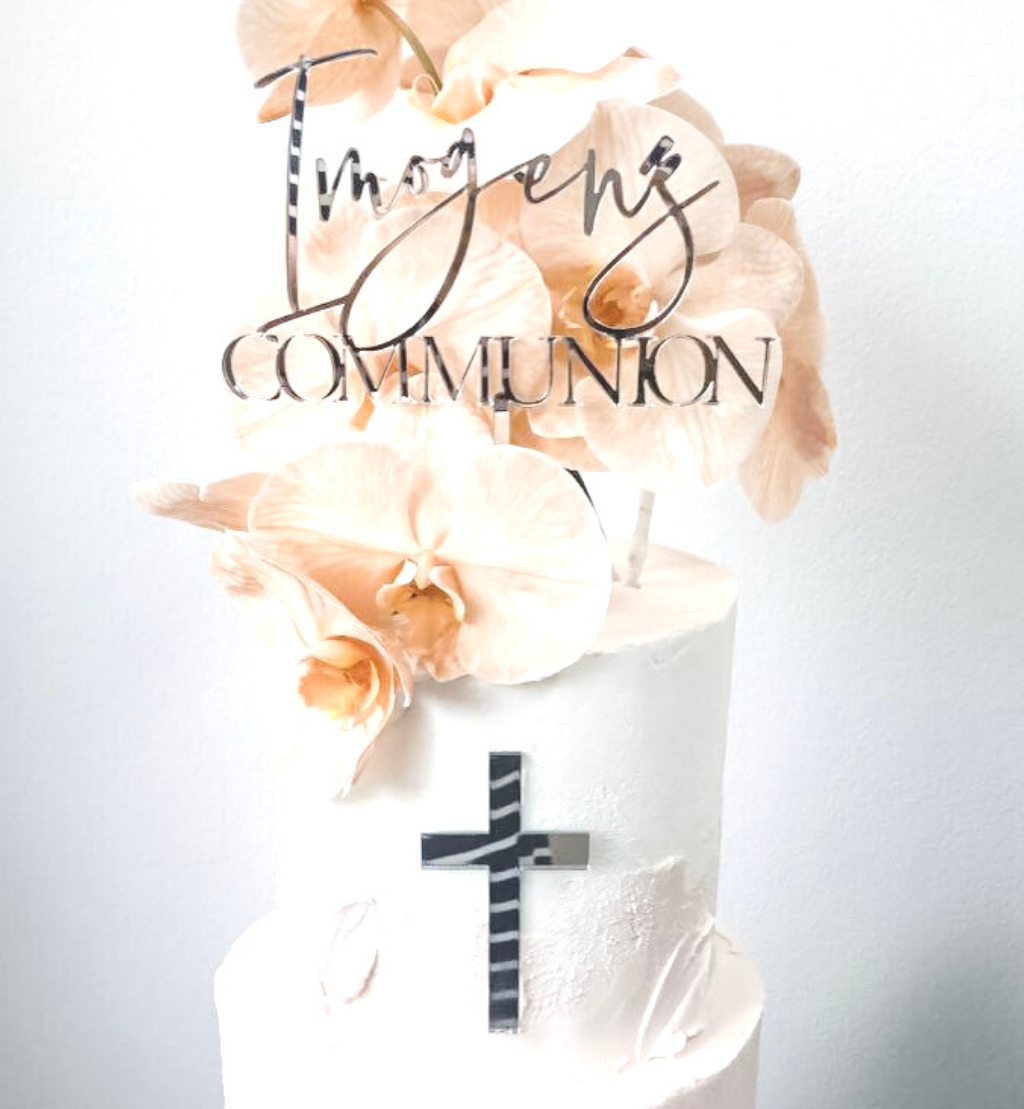 Standard Personalised Cake Topper